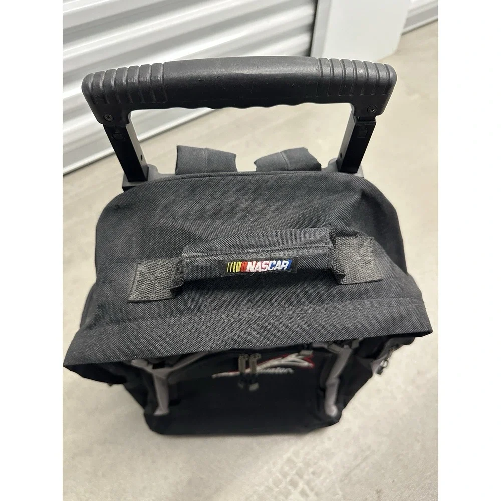 Vintage Dale Earnhardt Sr #3 NASCAR Rolling Backpack Wheeled Bag Intimidator